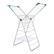 Minky Xtra Wing Indoor Outdoor Clothes Airer 24m Drying Space | Silver