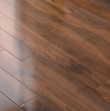 Colours Dolce Natural Walnut effect Laminate Flooring, 1.19m² Pack of 7