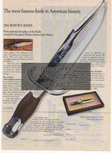 Bowie knife vintage firearms - bowie,