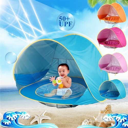 Baby beach tent with pool - baby, pop