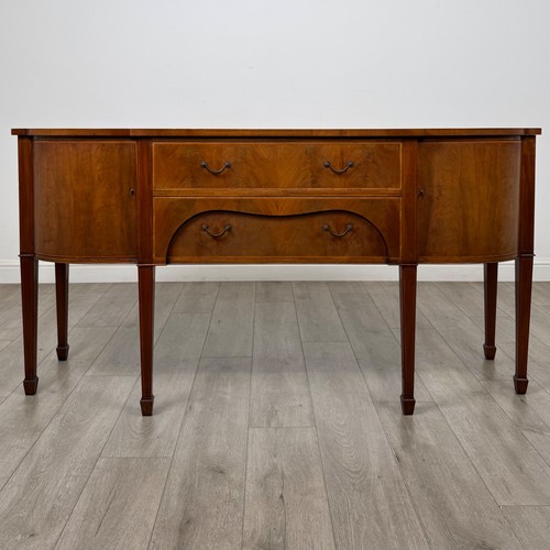 Antique mahogany bow front - antique,