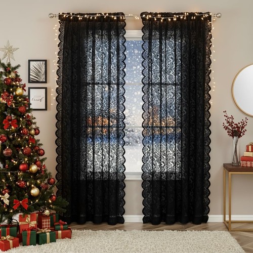 Bujasso black sheer lace - bujasso,