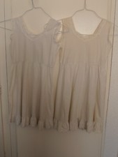 2 Vintage Childs small White