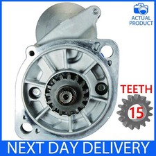 NEW 15-TOOTH STARTER MOTOR fits YANMAR ENGINE 3JH2-TE 4JH2 E/TE /UTE/DTBE/ 4JH2M
