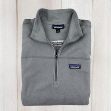Vintage Patagonia Grey 1/4 zip pullover fleece