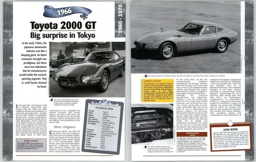 Toyota 2000 1960 - 1960/1970, a