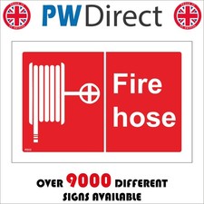 SIGN Fire hose reel located