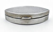 Antique Solid Silver Snuff Box
