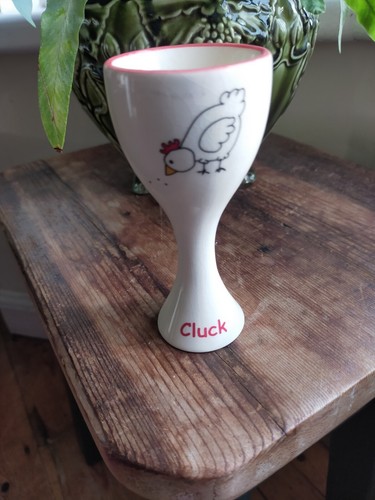 Vintage tall egg cup - vintage,