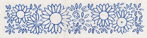 Vintage embroidery transfer - embroidery,