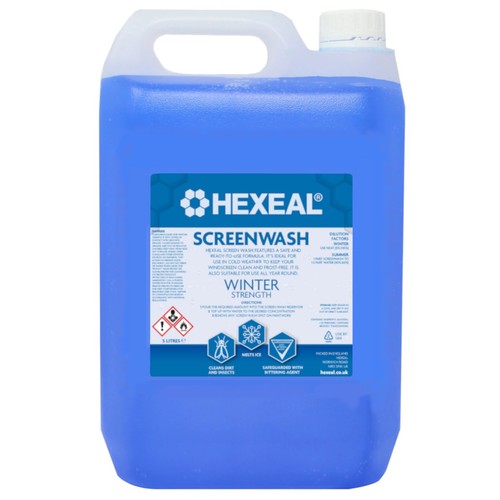 Hexeal screenwash - 5l, –