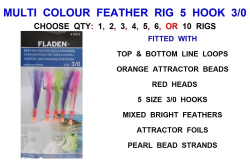 Multi colour feather - feather, foil