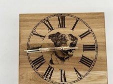 Handmade oak Jack Russell