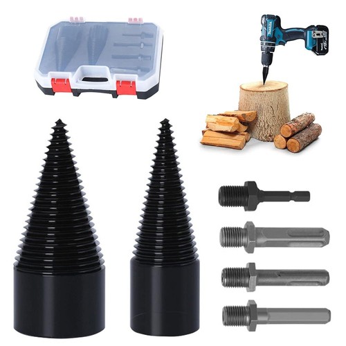 Firewood log splitter drill - firewood,