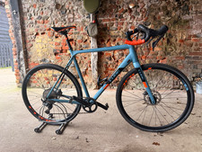 Cube Cross Race SL CX Bike (Gravel Cyclocross) Bluegrey/Orange 58cm