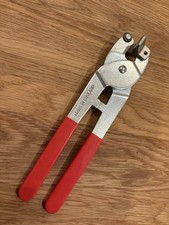 Vintage English sheet-metal nibbler / notcher hand tool