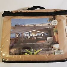 Sunnest Life Outdoor Awning Sail home shade rain 5x4m SPF50 polyester NEW