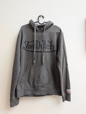 Vintage Rare Y2K - Von Dutch Hoodie - Charcoal