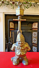 Victorian brass door knocker