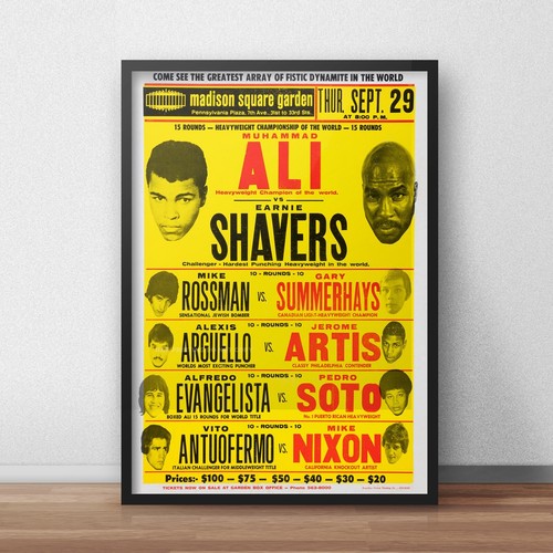 Ali shavers boxing - vs,