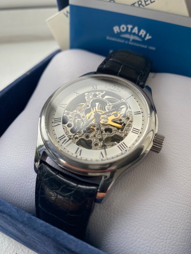 Rotary skeleton watch - rotary,