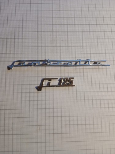 Lambretta scooter badge with - scooter,