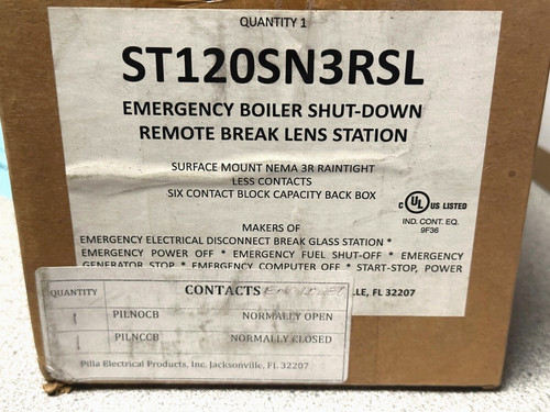 New sealed pilla st120sn3rsl - new,