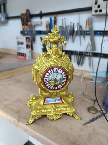 Victorian period french clock - victorian,