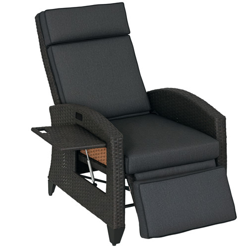 Outsunny garden recliner - garden, w/