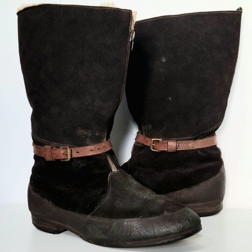 Ww2 raf flying boots - raf,