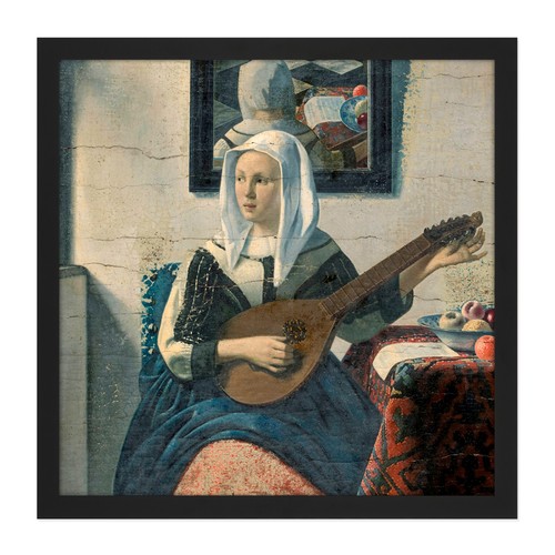 Van meegeren woman playing - van,