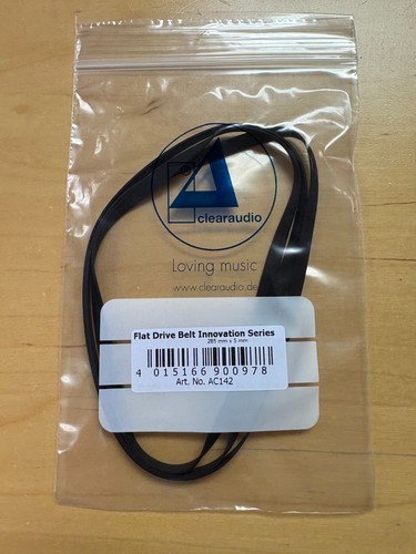 New clearaudio flat - new, belt