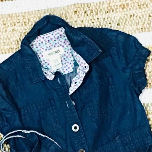 Denim swing style school - , dress