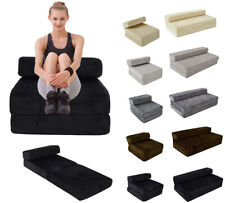 Single Futon Fold Out Guest Z Bed Chair Folding Mattress Mattress