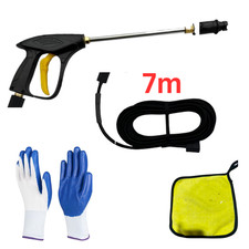High Pressure Washer Spray Gun and 7M Washing Hose Kit For Car Jet Lance 160 bar