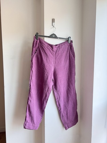 Oska purple 100 heavy linen - 100%,