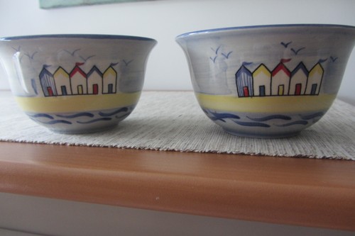 Pair poole pottery beach - , of