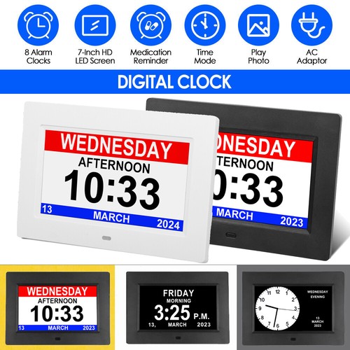Large dementia clock - 7",