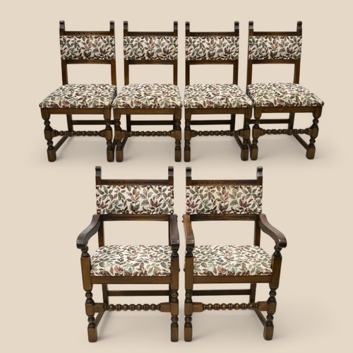 Old charm dining chairs - 6,