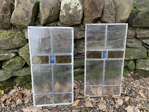 Stained glass leaded window - glass,