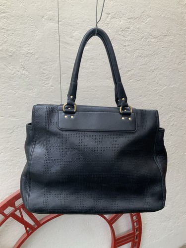 Orla kiely black - orla, leather