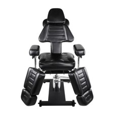 Hydraulic Beauty Chair Adjustable Reclining Massage Tattoo Salon Spa Bed Couch