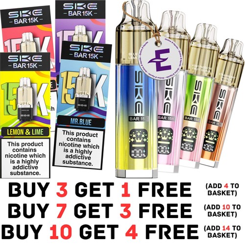 Ske bar 15k 15000 puffs - 15k, vape