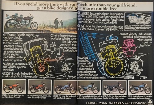 1976 suzuki gt185 gt250 500 - 1976,