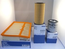 Mercedes C Class C250 2.5 TD Service Kit Oil Air Fuel Filter 1996 to 2001 MAHLE