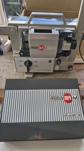 Vintage eumig mark super 8 - m,