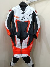 Alpinestars Motegi 3 Style Racing Suit Cowhide Leather Biker Suit CE Armor