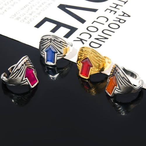 4pcs masked rider ring - 4pcs,