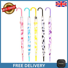 Umbrella polka dots colour  Clear Bubble Brolly Transparent Umbrella