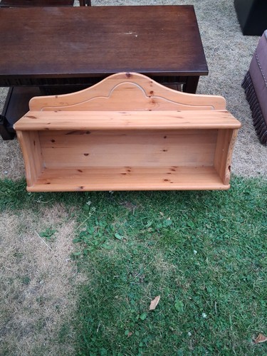 Vintage pine wall hanging - pine,